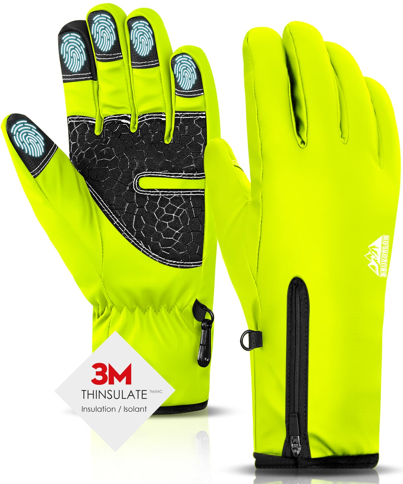 Y322 Winter Gloves — Green